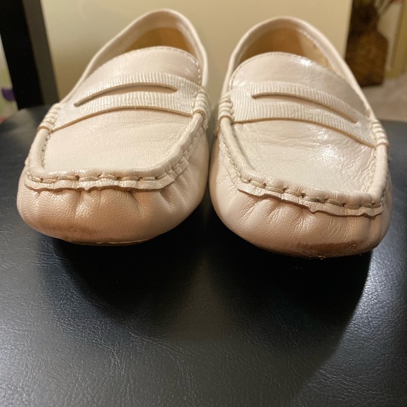 ISAAC MIZRAHI “ Reba” size 8 white leather woman’s loafer - Picture 8 of 10